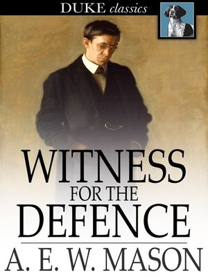 cover image of Witness for the Defence